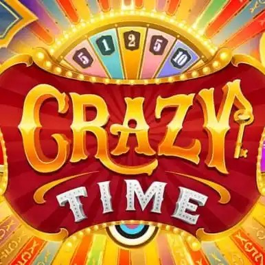 Crazy Time logo by Evolution Betico Casino