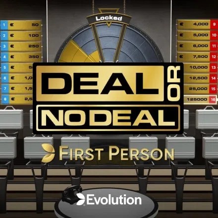 First Person Deal or No Deal by Evolution, showcased at beticocasino.pl – game logo