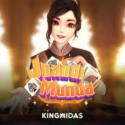 Jhandi Munda online game logo by King Midas on beticocasino.pl