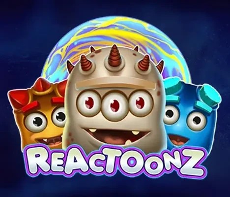 Official Slots logo: Reactoonz by Play'n GO at Betico Casino