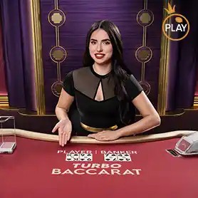 Turbo Baccarat game by Pragmatic Play – logo hosted on Betico Casino